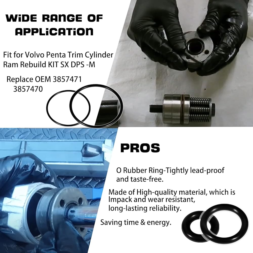 VOLVO PENTA Trim Cylinder Rum Ribild Kit SX DPS-M 3857471 3857470 For FSM007