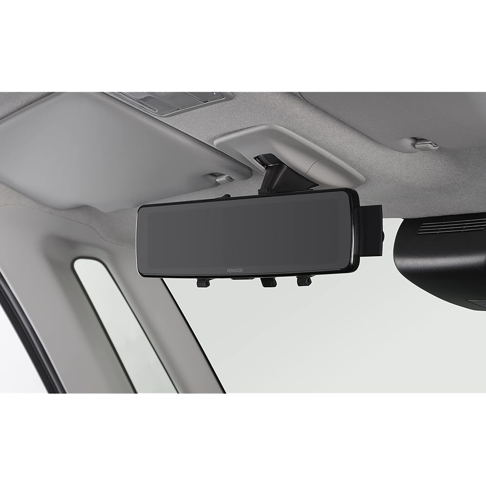 Works with KENWOOD Saisoku Navi 2022-2023 model to display various images on the navigation screen using high-precision positioning records DRV-EMN5700 Black