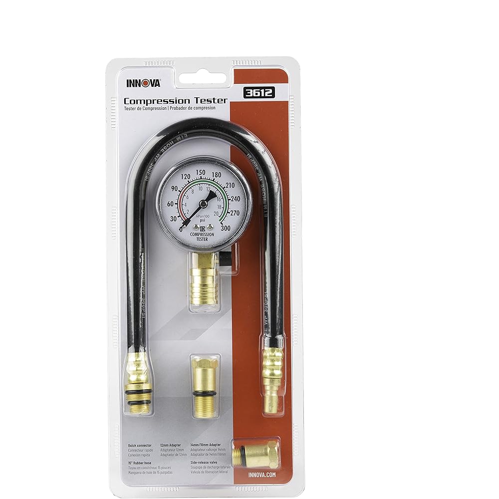INNOVA 3612 Compression Tester - 4 Piece Kit
