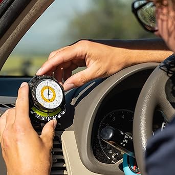 Sun Company Altitil -Dashboard Altimeter's Altimeter Lint Op -Road Car | Read altitude/pressure/inclination