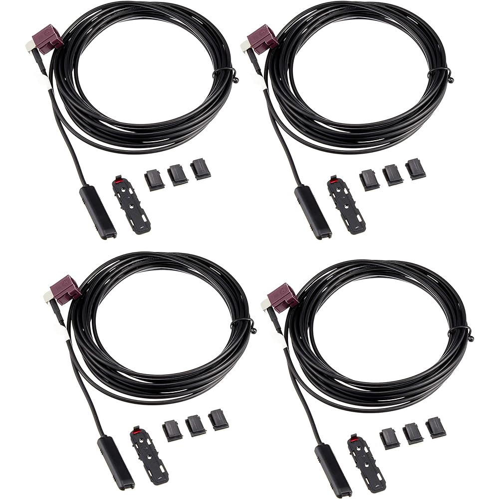ECLIPSE Option 4×4 Digital TV Film Antenna Kit DTVF-S01 For ECLIPSE Navi AVN-LS01/02 Series DENSO TEN