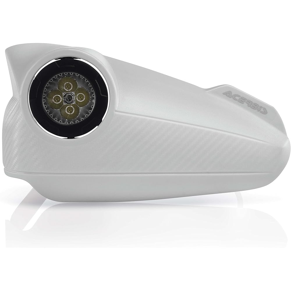 Acerbis 2367700002 White Vision Hand Guard