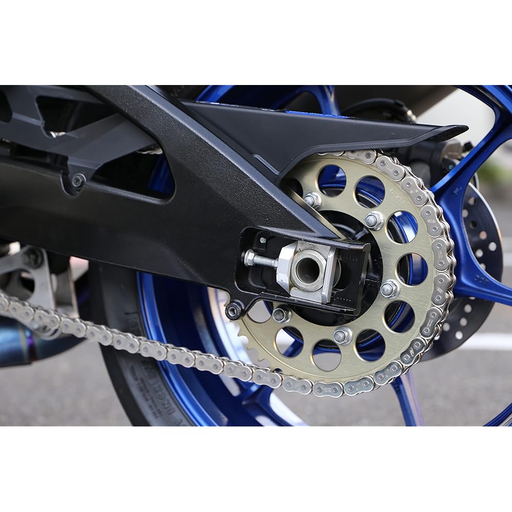 SUNSTAR Motorcycle Chain 520 Size 106 Links Silver Color