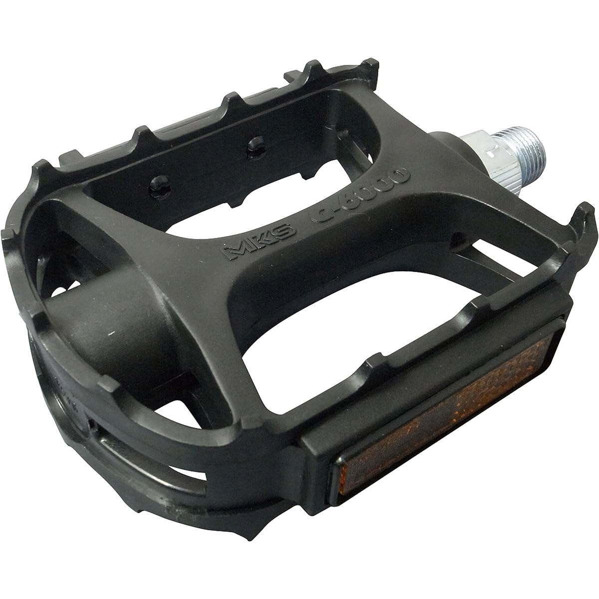 Mikashima (MKS) (Mikashima Manufacturing) Bicycle Pedals G-6000 1/2 inch core black