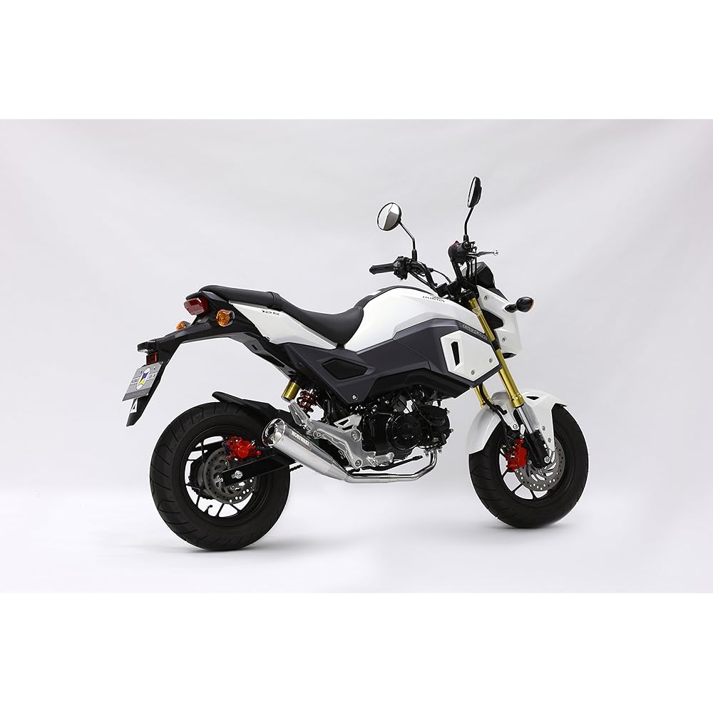 MORIWAKI Full Exhaust Muffler Megaphone Type Stainless Steel 2016~ GROM 01810-H11N5-00