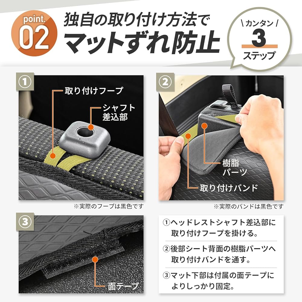 SEIWA Car Supplies, Suzuki Jimny & Sierra (JB64/JB74), Luggage Mat, IMP212, Compatible with Trunk & Rear Seats, Foam Rubber Material, Scratch Prevention, Double-Sided Non-Slip Car Supplies