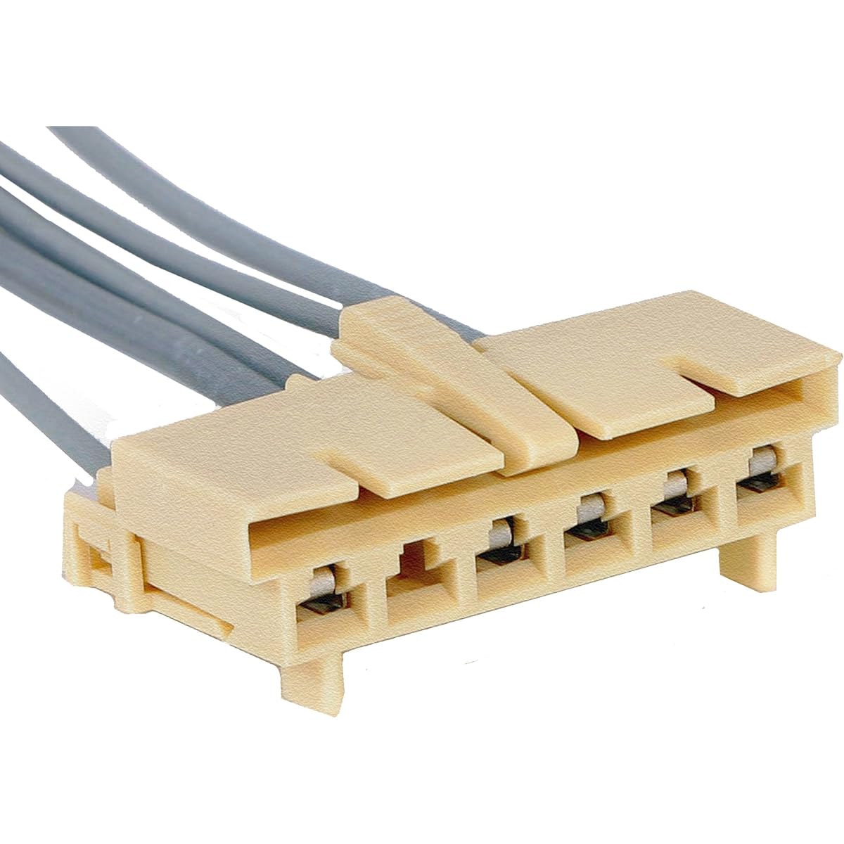 ACDelco PT199 GM Original Equipment 6-Way Female Black and Natural Colored Multi-Purpose Pigtail