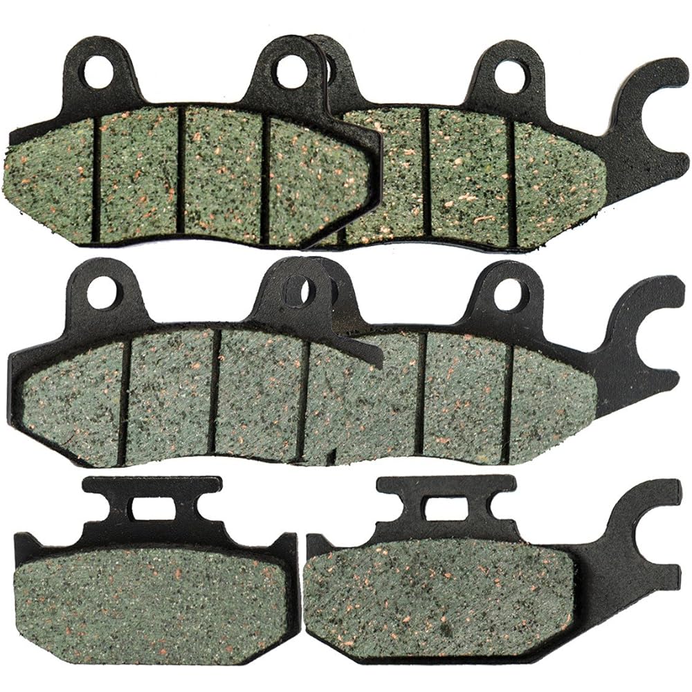 Foreverun Motor Front and Rear Brake Pad Yamaha YXR 660 YXR660 RHINO 2004-2007