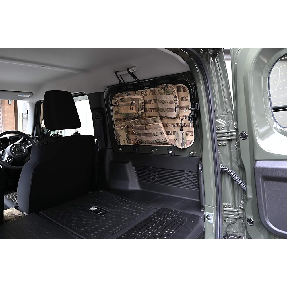 Wastelander Privacy Shade (For Rear Quarter/Mesh Pocket Type) (For Jimny JB64W/Jimny Sierra JB74W) WL-0751