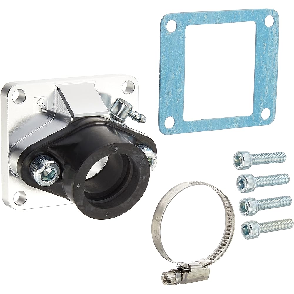 KITACO Manifold Set Big Carburetor Kit for Repair (for Mikuni Flat φ24 Carburetor) TZR50R/TZM50R etc. 410-0055314