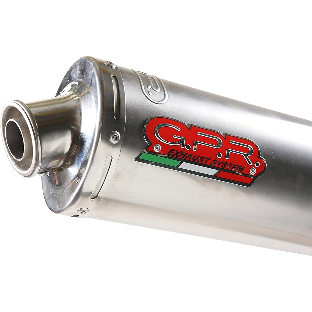 GPR / GPR EU public road approved bolt-on muffler system, INOX TONDO-ROUND | K.115.IT