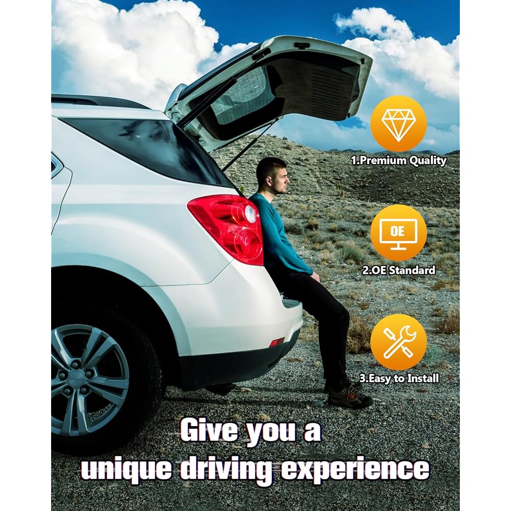 SCITOO Rear Glass Window Lift Support Strut Gas Spring Shock 2006-2010 Compatible with Jeep Commander