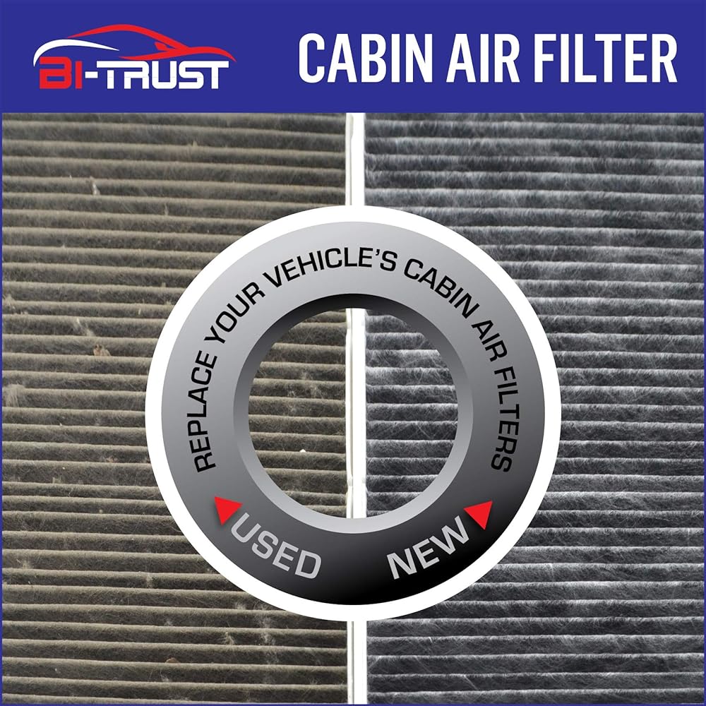 Bi-Trust CF10368 Cabin Air Filter Audi A4 2002-2008 A6 1999-2004 RS6 2003-2004 S6 2002-2003 For replacement
