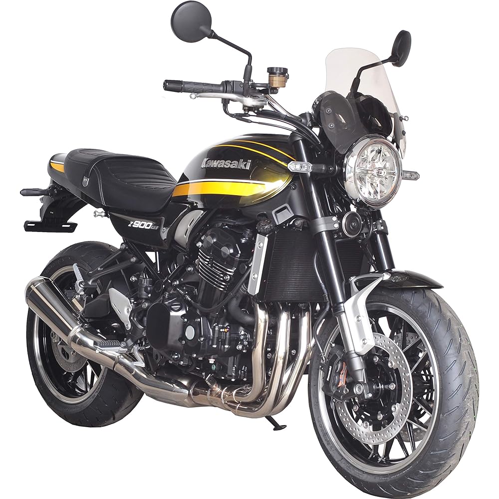 Asahi Windshield (AF ASAHI) Screen Meter Visor - Brown Smoke Exclusive Design Z900RS CZ-05