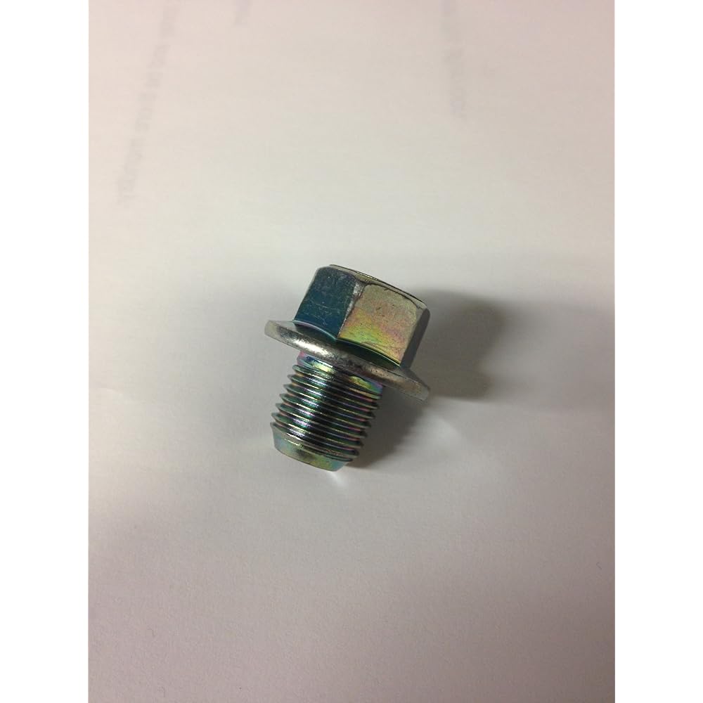 Nissan Oil Drain Plug and Gasket. 11128-01 M0B & 11026-JA00 A