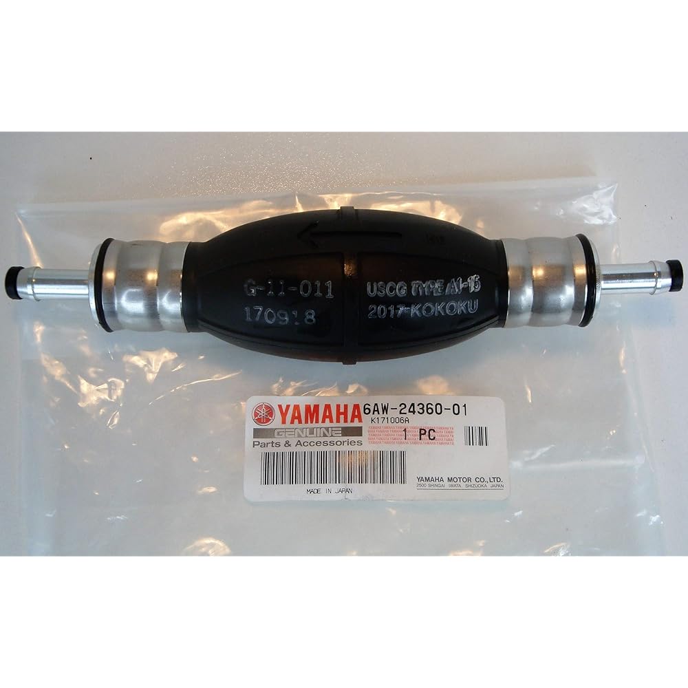 Yamaha 6AW-24360-01-00 Primer pump assembly; 6AW243600100 Made by Yamaha