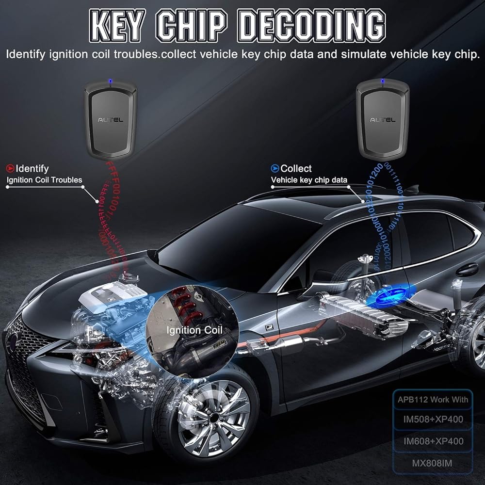 Autel APB112 Smart key simulator Autel IMMO key FOB programming tool MAXIIM IM508 IM608 PRO IM100 IM600 IMMO IMMO Tool