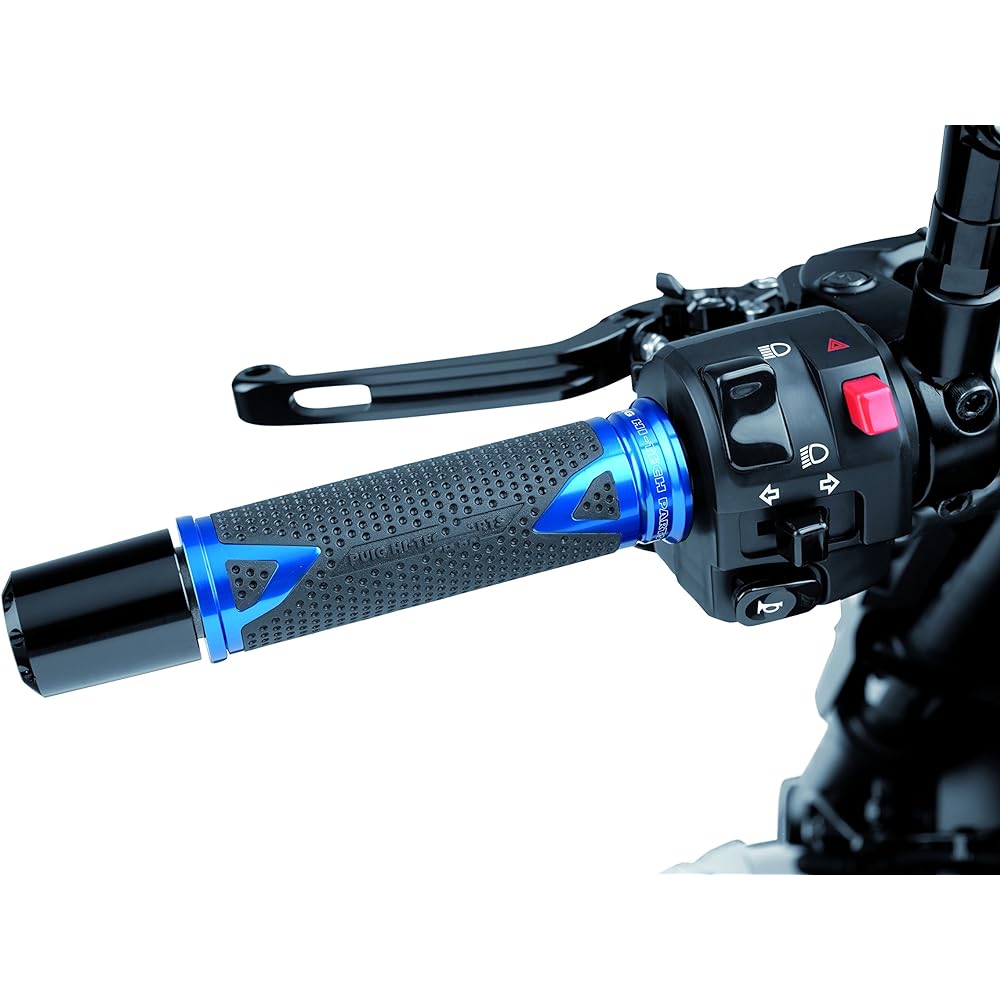 PUIG 6325A Blue Alminium High Techragical Grip Pair