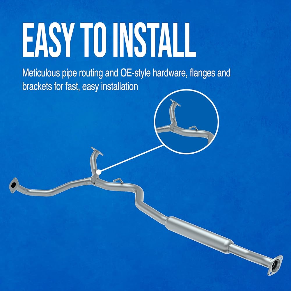 WALKER EXHAUST 47845 Exhaust resonator and pipe assembly