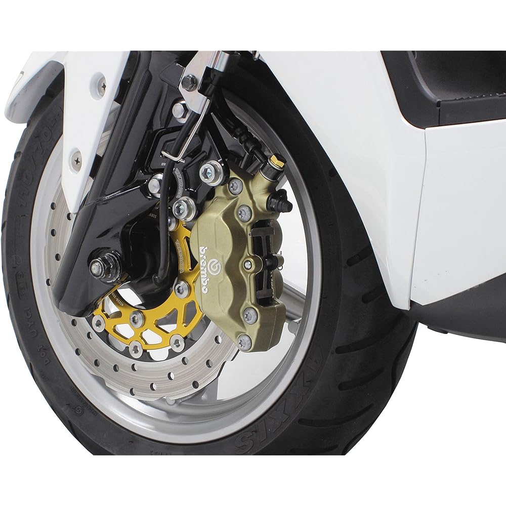 Special parts Takegawa front caliper bracket kit for Brembo 4 pod caliper Cygnus X SR(FI) Cygnus X(FI) 06-08-0109