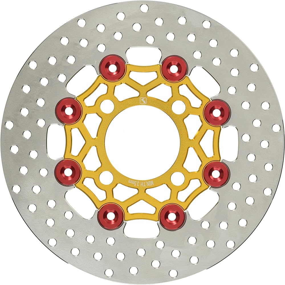 KITACO Floating Disc Rotor Monkey 125/Grom/PCX125/PCX150/Dio 110/SH Mode Gold/Red 500-1432750