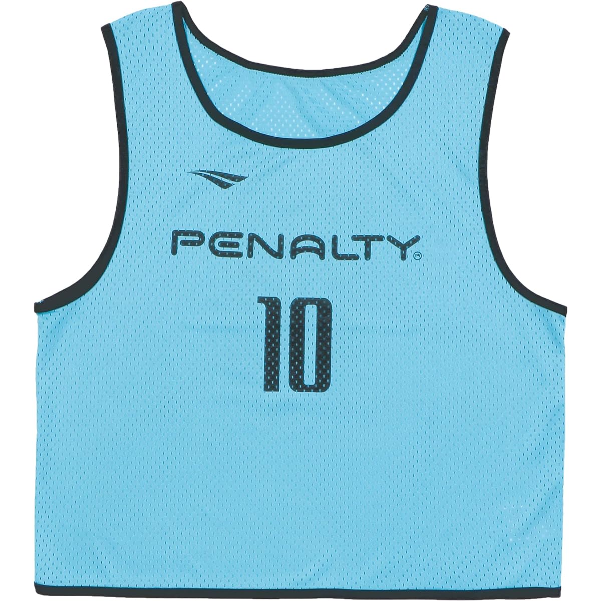 Set of 10 bibs with adult numbers Aqua Blue