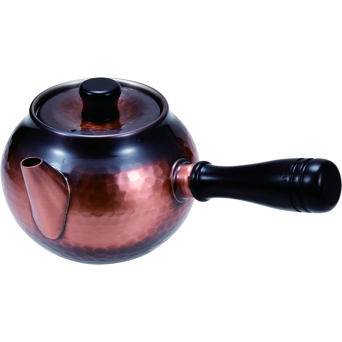 Shinko Metal Red Copper Finish Teapot Yokote BC-201
