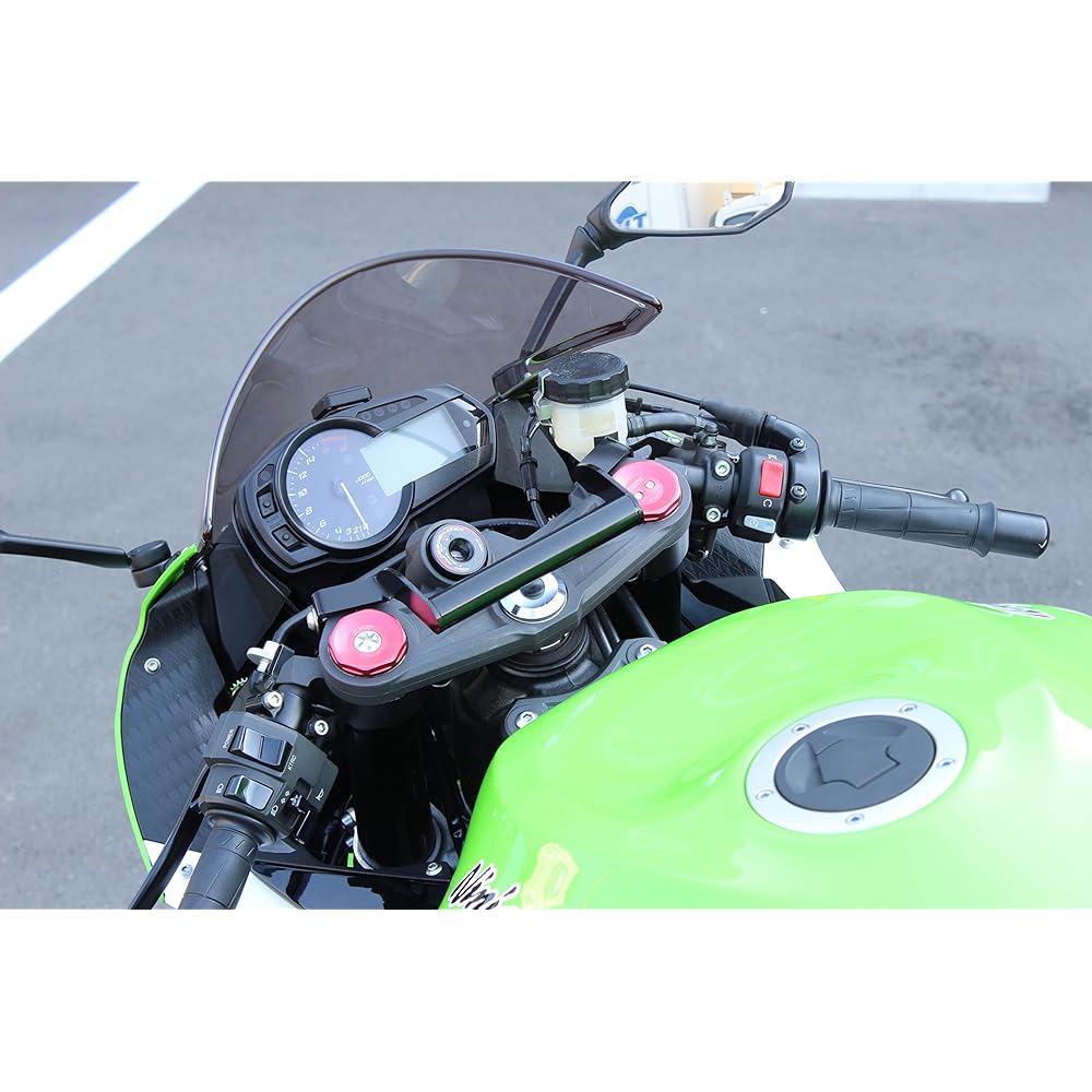 Kijima Motorcycle Bike Parts Handle Mount Stay Black Ninja ZX-6R KAWASAKI 204-0641