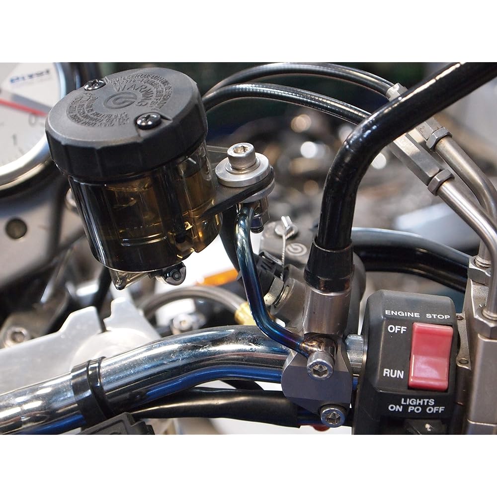 Titanium reservoir tank stay brake side TYPE B TRS-TB