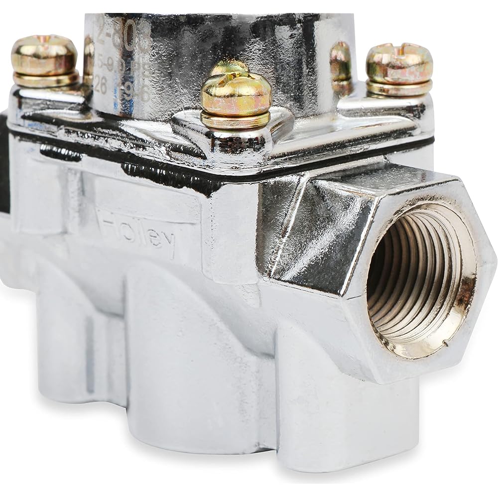 Holley 12-803 REG, fuel pressure 4.5-9 PSI, glossy