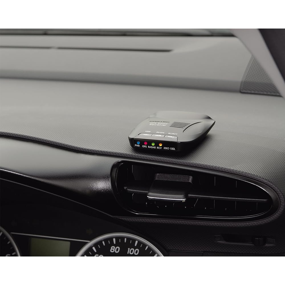 Comtech Radar Detector ZERO 100L Free Data Update Mobile Orbis/Small Orbis/Zone 30 Compatible OBD2 Connection GPS Thin