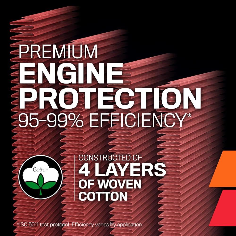 K & N engine air filter: High performance, premium, washing, replacement filter: 2004-2011 AUDI (A6), e-9282