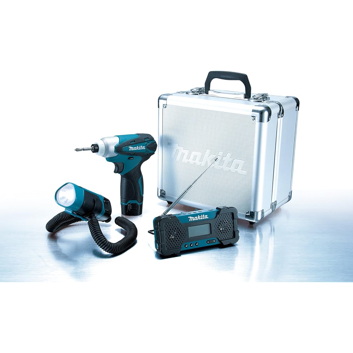 Makita Power Tool Rechargeable Driver Light Radio Set 10.8V CK1002SP