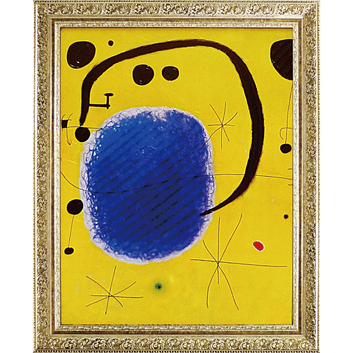 U-POWER MUSEUM ART Museum Gel processing art frame Milo "L' oro dell' azzurro" MW-14005