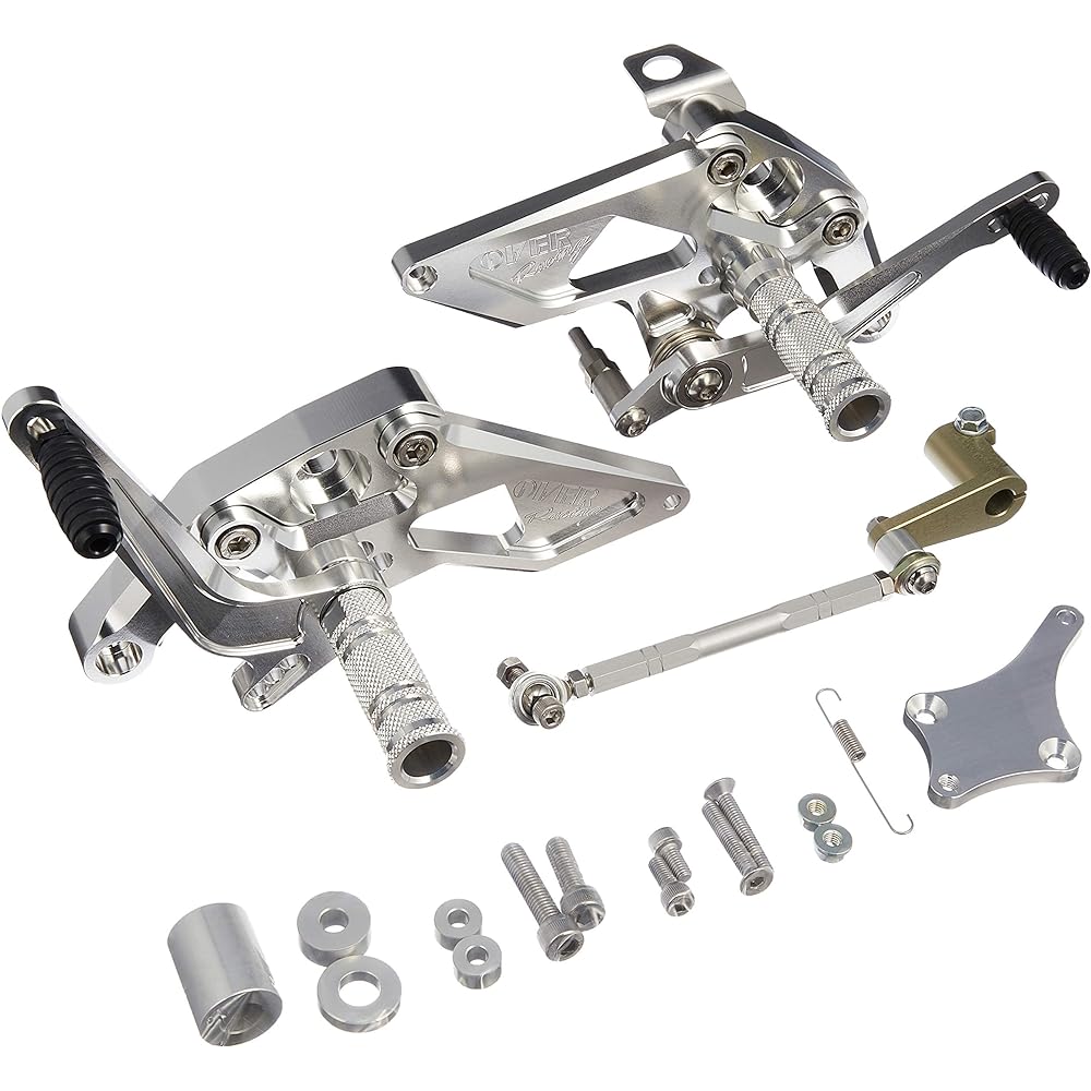 OVERRACING Back Step 4 Position Silver MONKEY125 51-012-01
