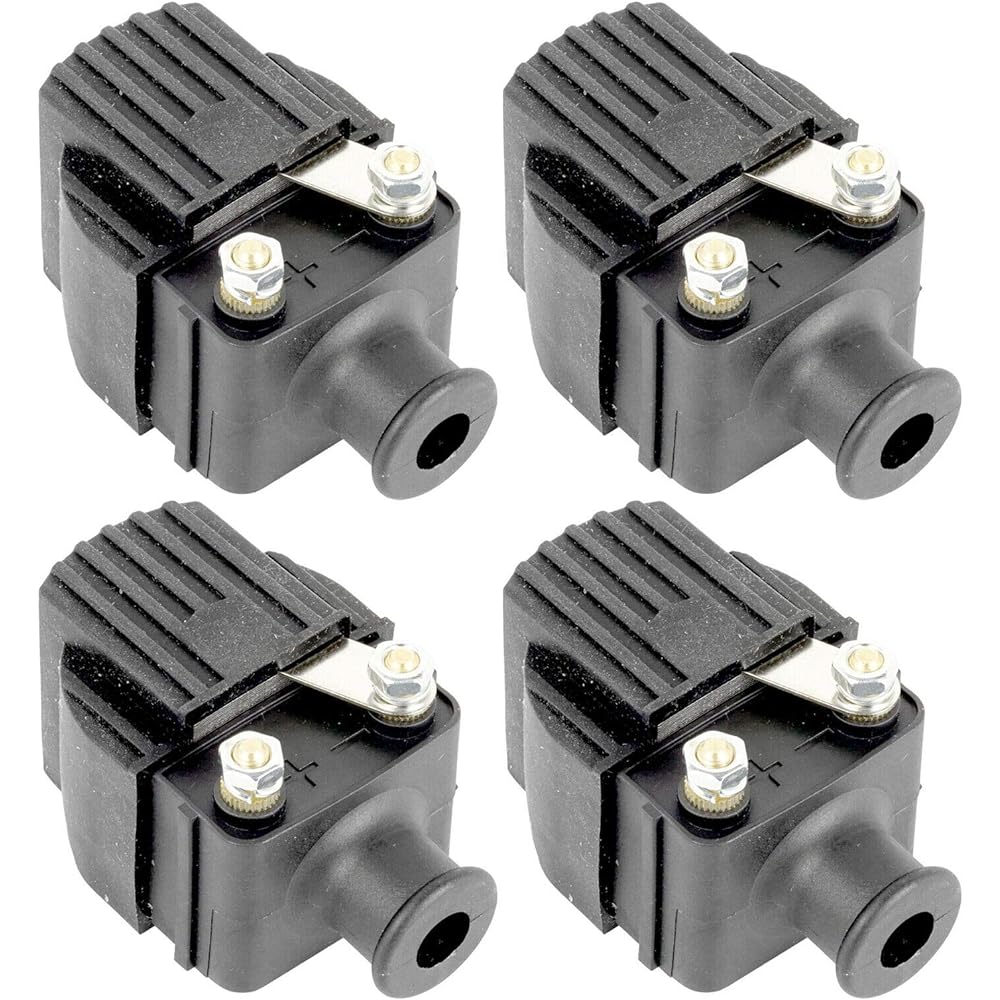 Caltric Ignition Coil Fit Mercury Outboard 50HP 50-HP 50 HP Engine 1980 1982-19854-Pack