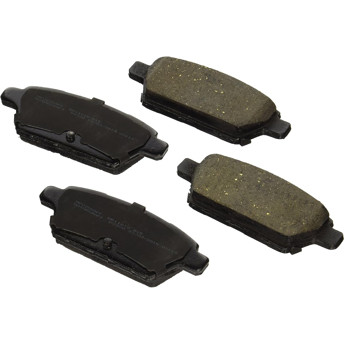MotorCraft BR1161B Rear Organic Pad
