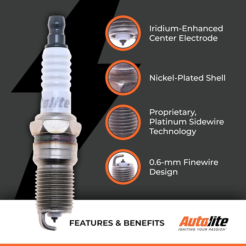 Autolite XP985 Iridium XP Spark Plug, 4 packs