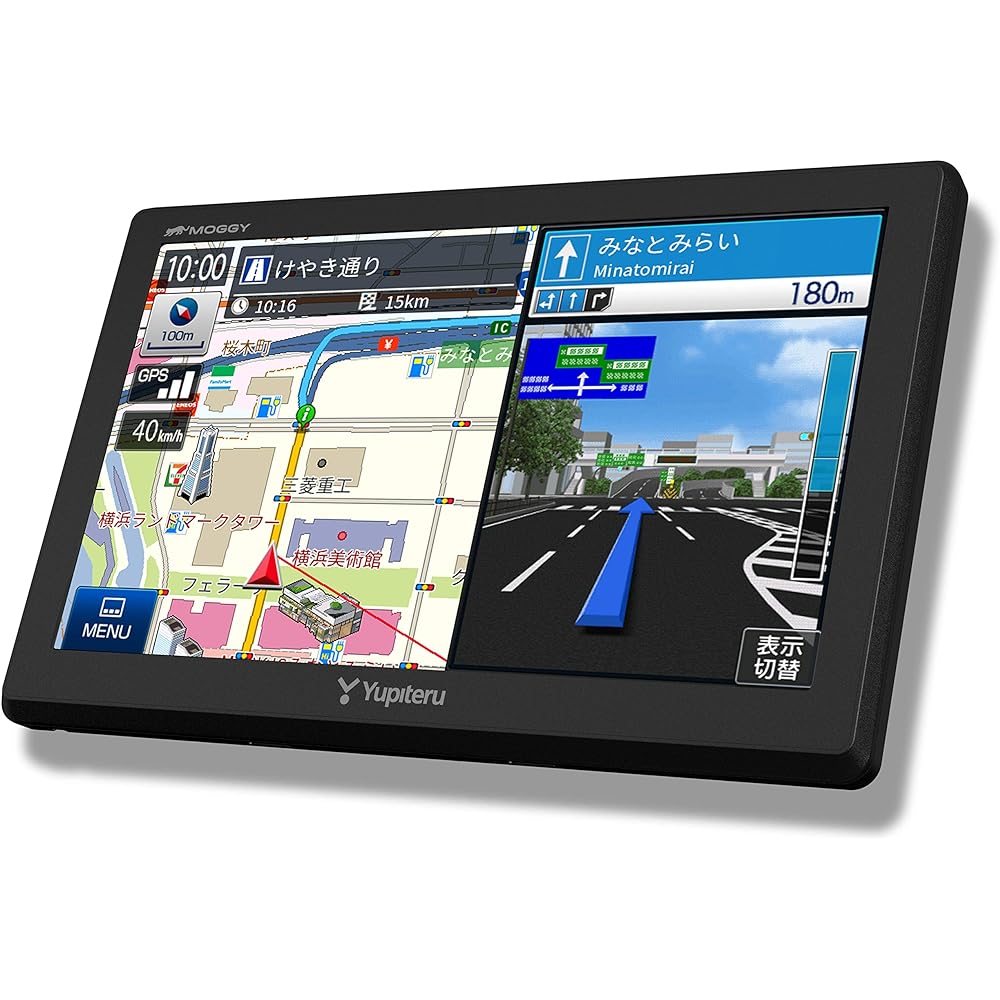Jupiter 4-language portable car navigation system WNB75ML 7-inch One Seg 4-language (Japanese/English/Chinese/Korean) audio and map display Orbis information registration 130 Mapple guidebooks included Spring 2019 map
