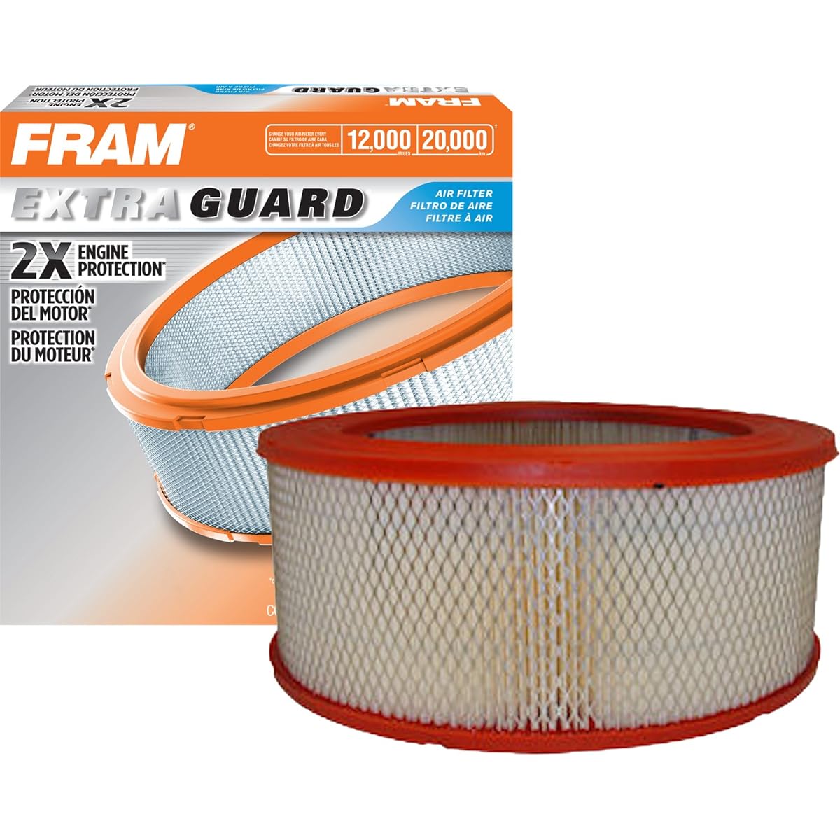 Fram Extra Guard H.D. Air Filter CA3501 For part of Ford and international cars