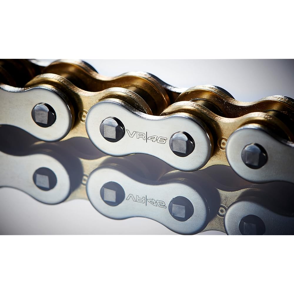 D.I.D Motorcycle Chain Caulk Joint Included 520VR46-110ZB S&G (Silver & Gold) X-Ring