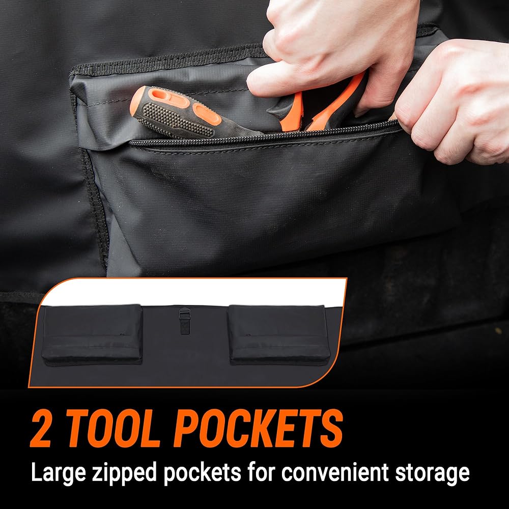 MNJ Motor Up Grade Curve Tail Gate Pad Mountain Bike Tail Gate Bicycle Protection Mat A Ark Slot Bike Frame Strap Tool Pocket Supports up to 6 bicycles up to 6 bicycles