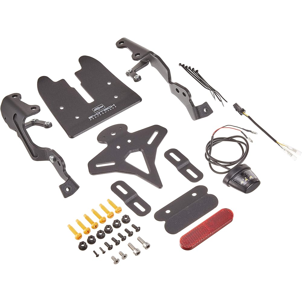 Evotech Performance Triumph Speed Triple RS Fenderless (Number Plate Holder) Kit 2018+ | prn013124-02 4589971416554