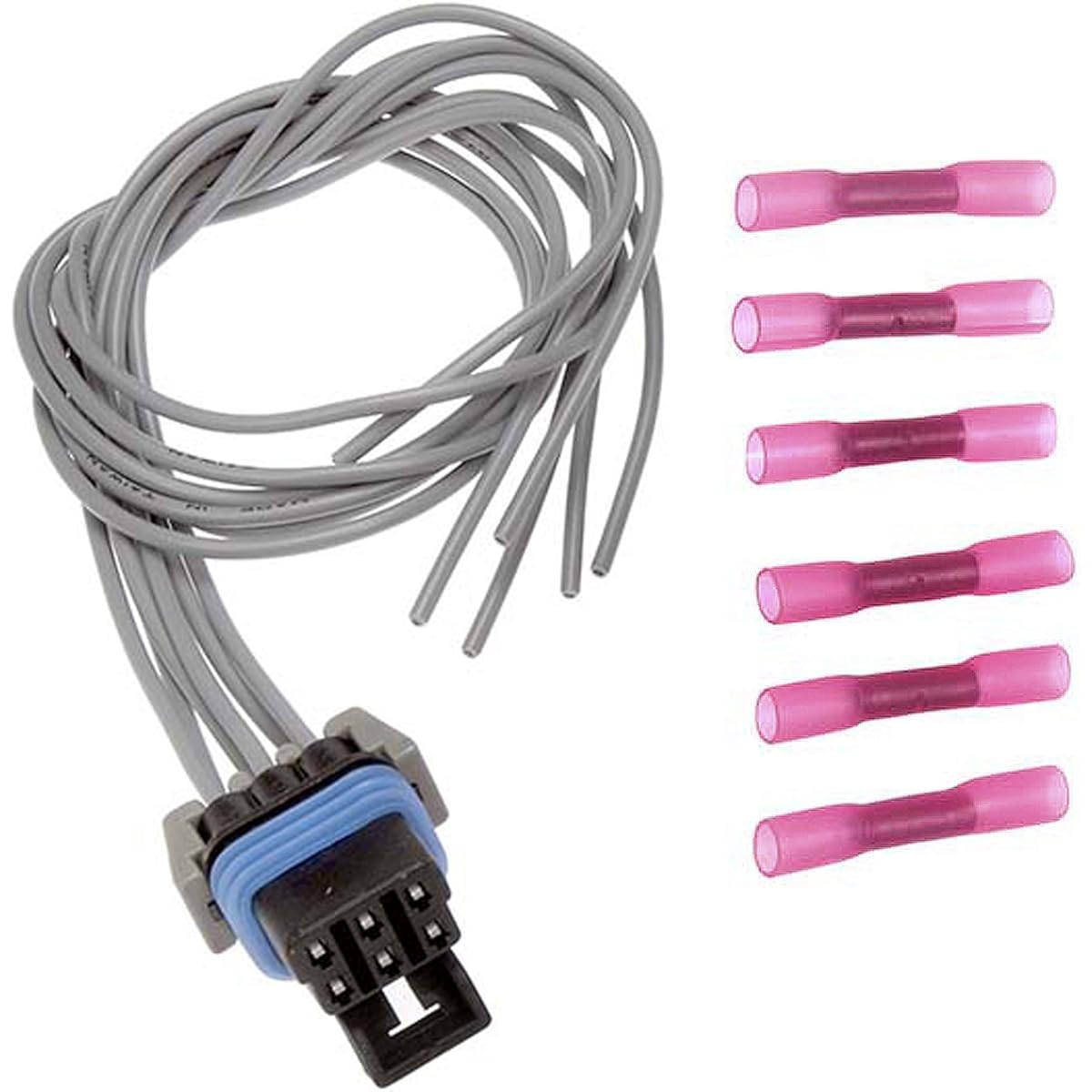 APDTY 756792 6 Wire Wire Wire Harnespig Tail Connector (Sylvarado Sierra Serraban Taho Head Light Venture Silhouette Montana Transport Tail Light Connector 12101854 PT246 replacement)