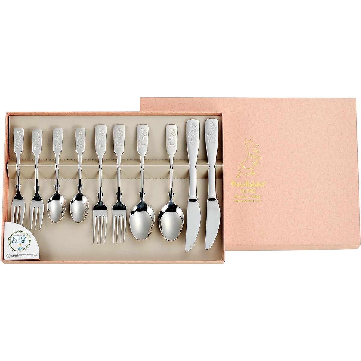 Asahi Peter Rabbit Dinner Pair Set 10PCS PR-0453