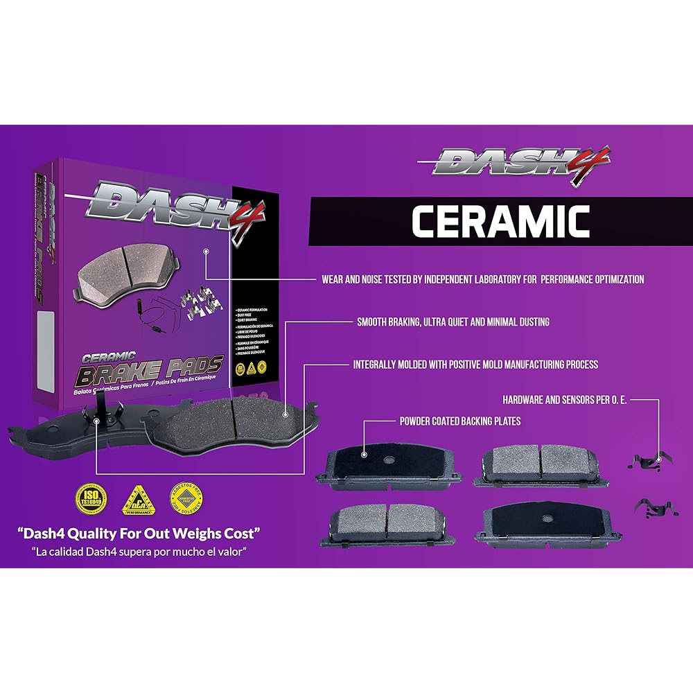 DASH4 CD1184 Ceramic brake pad