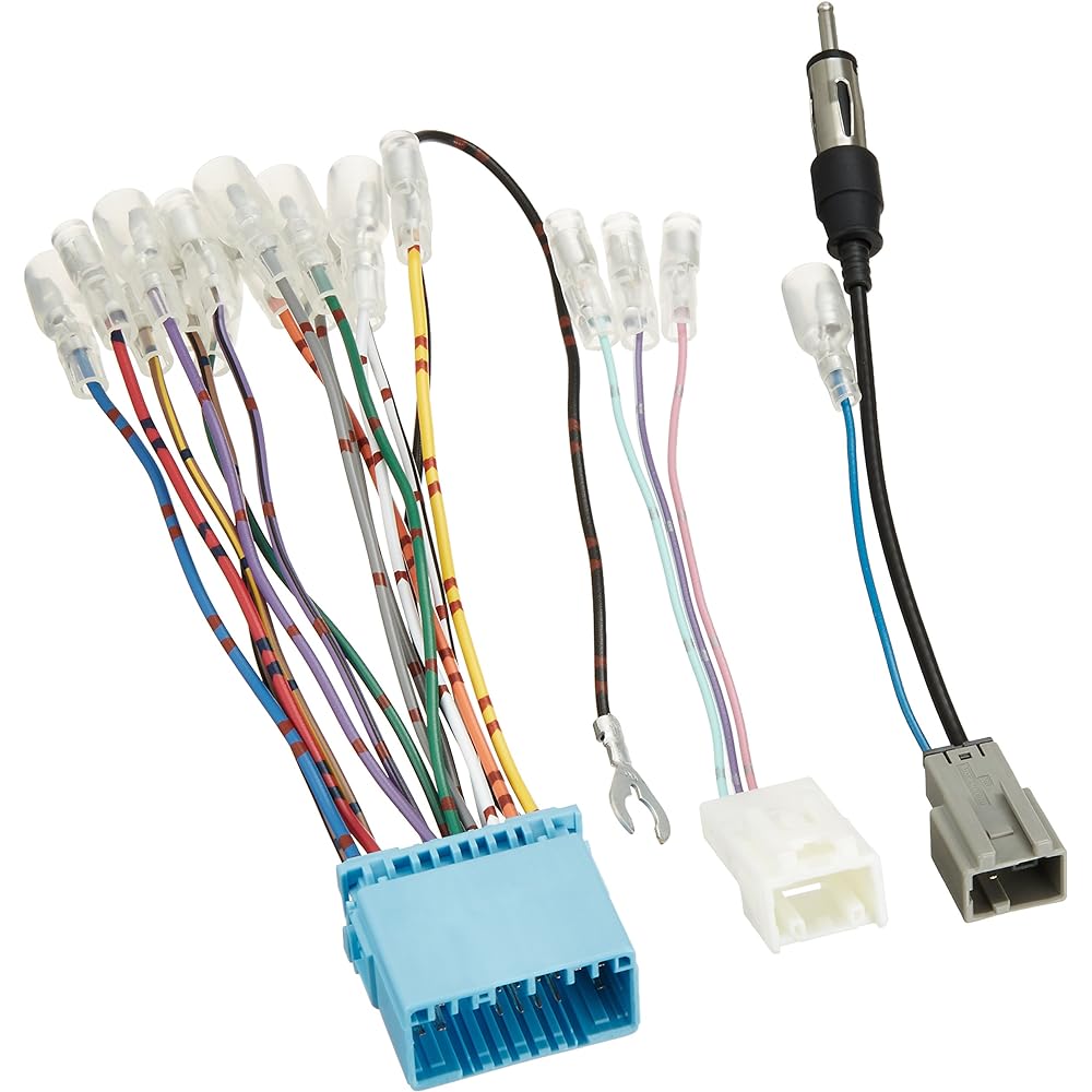 NITTO NKK-S81P 200mm wide navigation car AV wiring kit for Suzuki Ignis