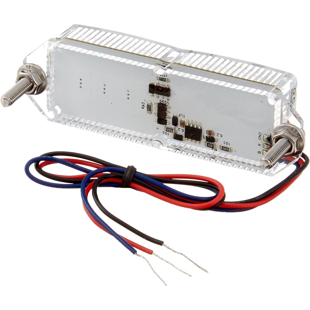 Jet Inoue LED Twin Strobe Marker 24V Red/Blue 534640