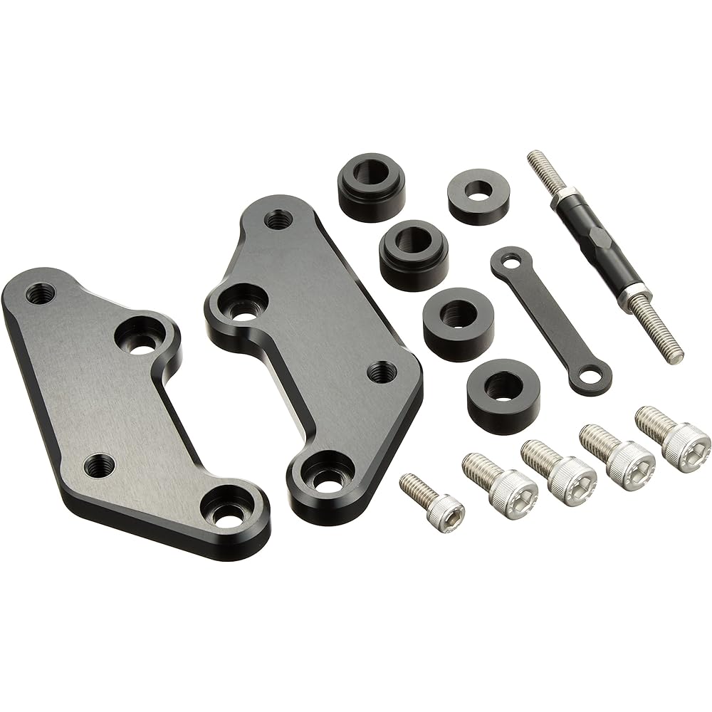 BABY FACE Set Back Plate Positive Change Model Black Ninja250SL (15-) 002-BK002BK