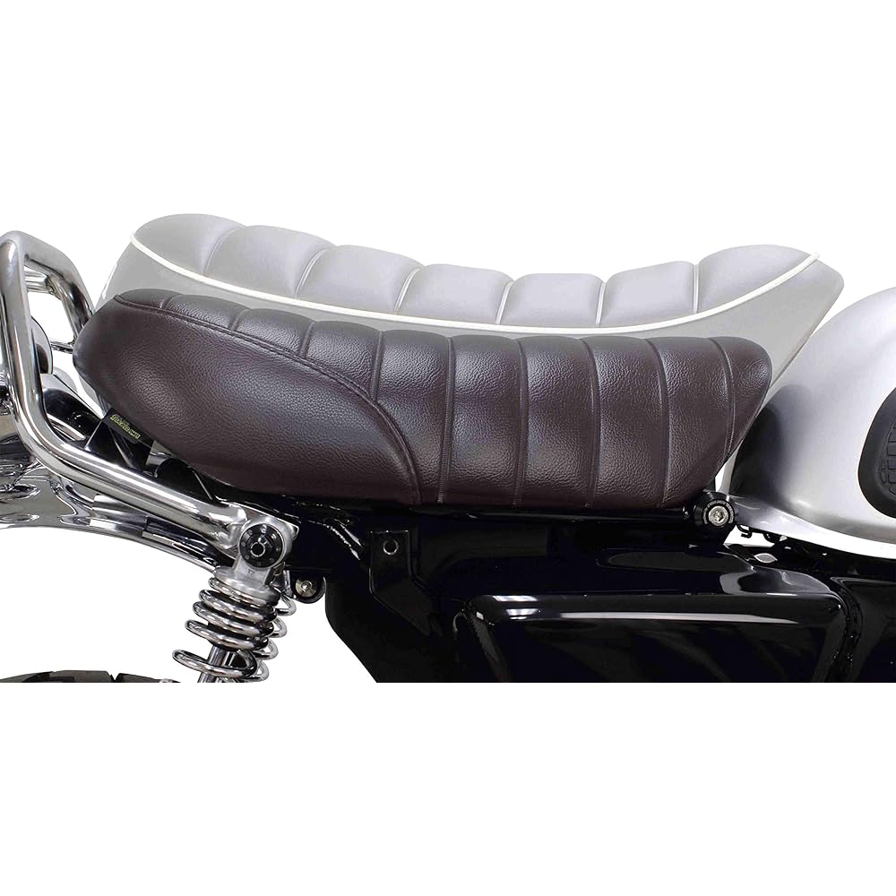 SP TAKEGAWA Seat Tuck Roll Sheet Brown Tuck Roll Sheet Seat Base: Resin Monkey 125 (JB02-1000001~), Monkey 125 Thai Model (MLHJB02) 09-11-0250